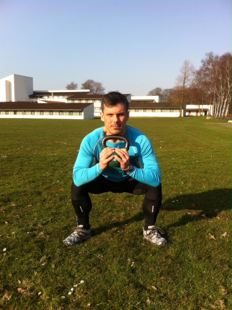 Kettlebell squat