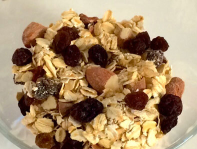 Havregryn med müsli