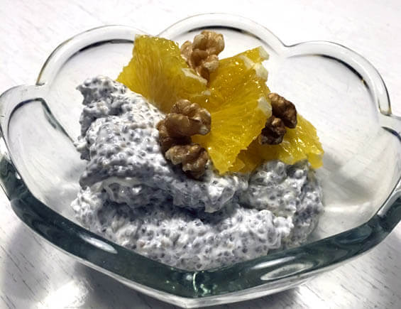 Sund opskrift på Græsk Chiagrød